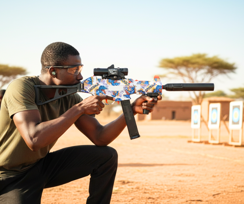 UMP45 Electric Burst Water Blaster – Team Training Toy